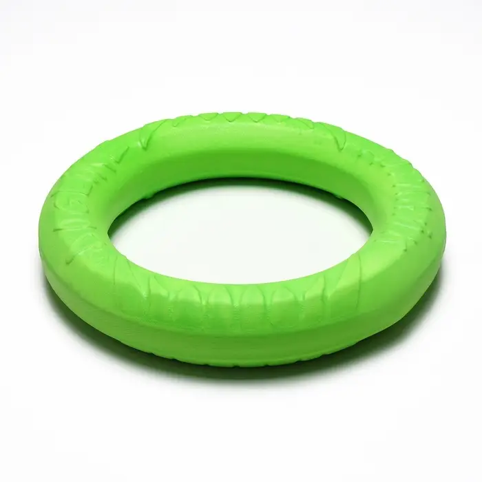 Кольцо &laquo;ДогЛайк&raquo; d=2611, 8-мигранное, большое, d=30.5 см, зелёное