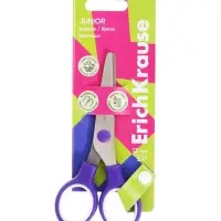 Ножницы детские 13 см, ErichKrause Standard Junior, с закруглёнными концами лезвий, МИКС