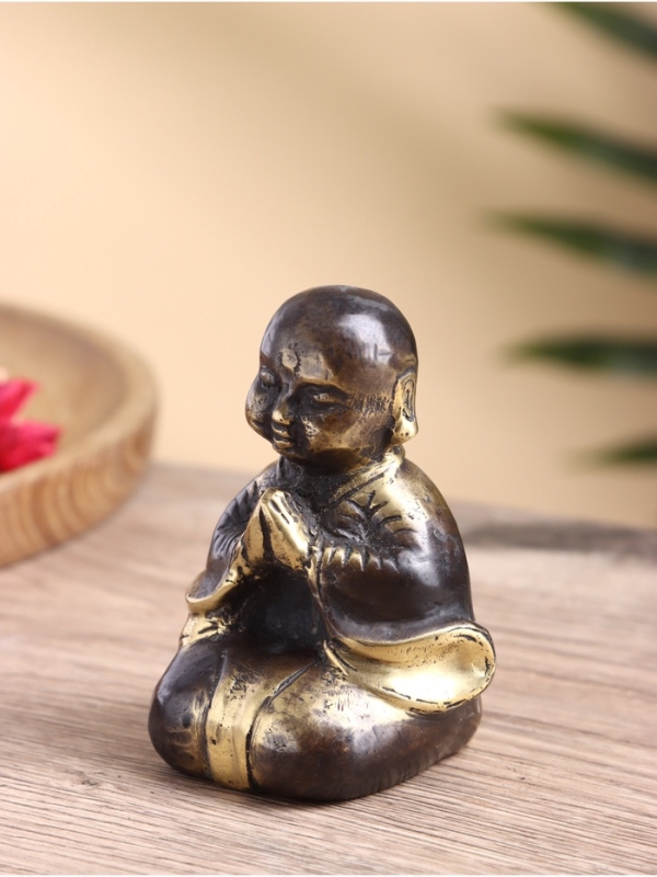 Сувенир бронза  Сувенир бронза "Монах" 6х6х9 см