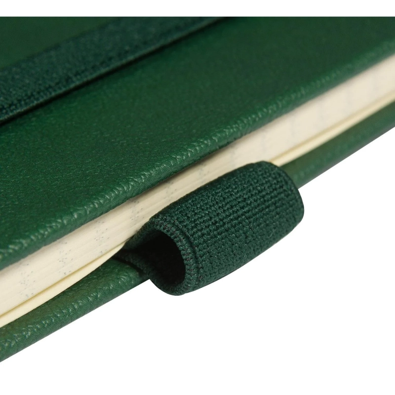 Блокнот А5 80л Bruno Visconti CITY на резинке зеленый 3-698/04