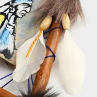 Панно "Вождь" 30х3х60 см