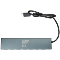 Разветвитель USB C Digma HUB-7U3.0-UC-G 7порт. серый