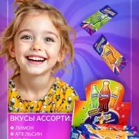 Карамель на неоновой палочке &laquo;Лучистик&raquo;, газировка, 10 г