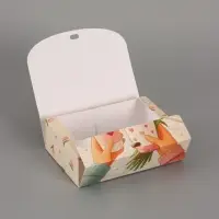 Подарочная коробка сборная "Тепло",  16,5 х 11, 5 х 5 см