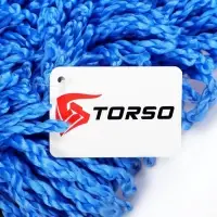 Щётка TORSO для удаления пыли, 72 см, микрофибра, телескопическая ручка, синяя