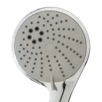 Лейка для душа ZEIN Z0013, большая, пластик, 3 режима, цвет хром