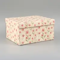 Коробка складная &laquo;Цветы&raquo;, 31 х 25,5 х 16 см