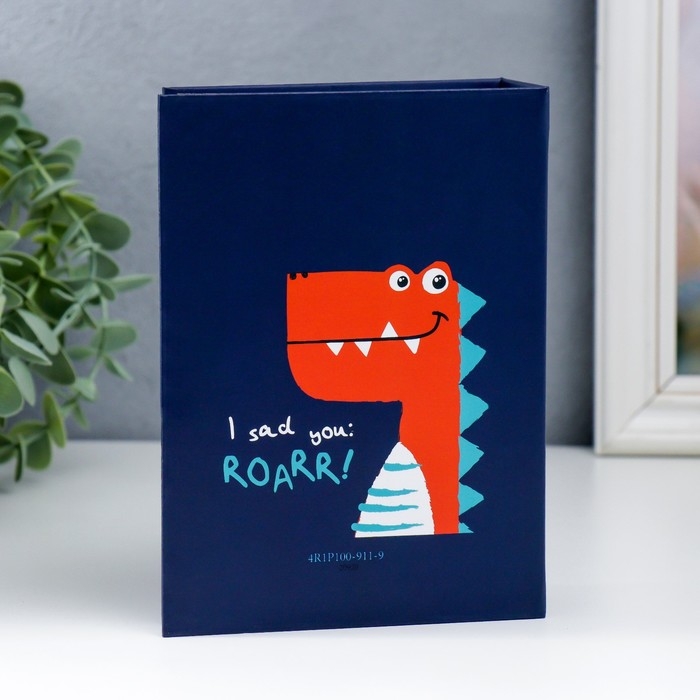 Фотоальбом на 100 фото 10х15 см Фотоальбом на 100 фото 10х15 см "Динозаврик" 5х14,1х17,9 см