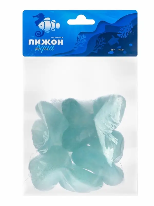 Декоративные камни для аквариума, 500 г, стекло