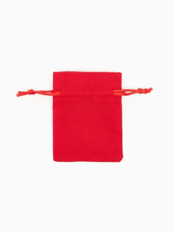 Мешочек подарочный «Хлопок», 7×9 см, красный Мешочек подарочный «Хлопок», 7×9 см, красный