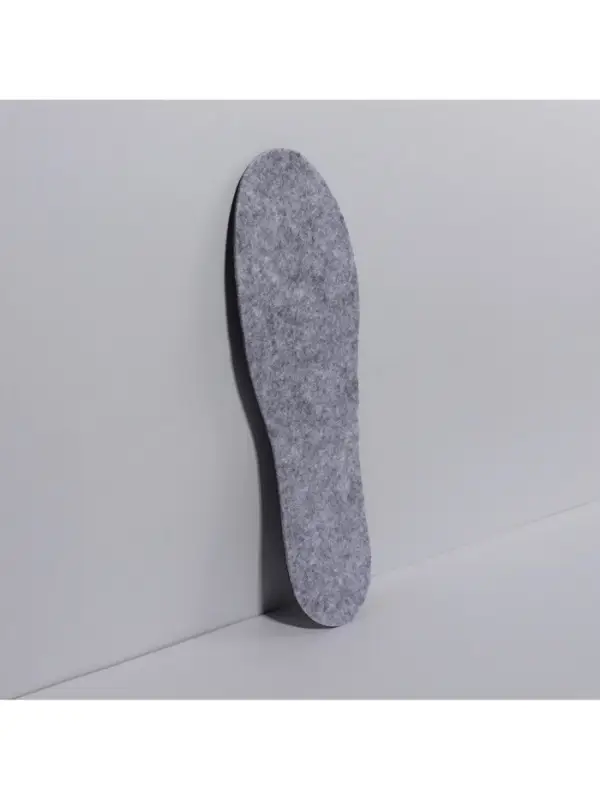 Стельки для обуви, универсальные, р-р RU до 46 (р-р Пр-ля до 46), 29 см, пара, серые