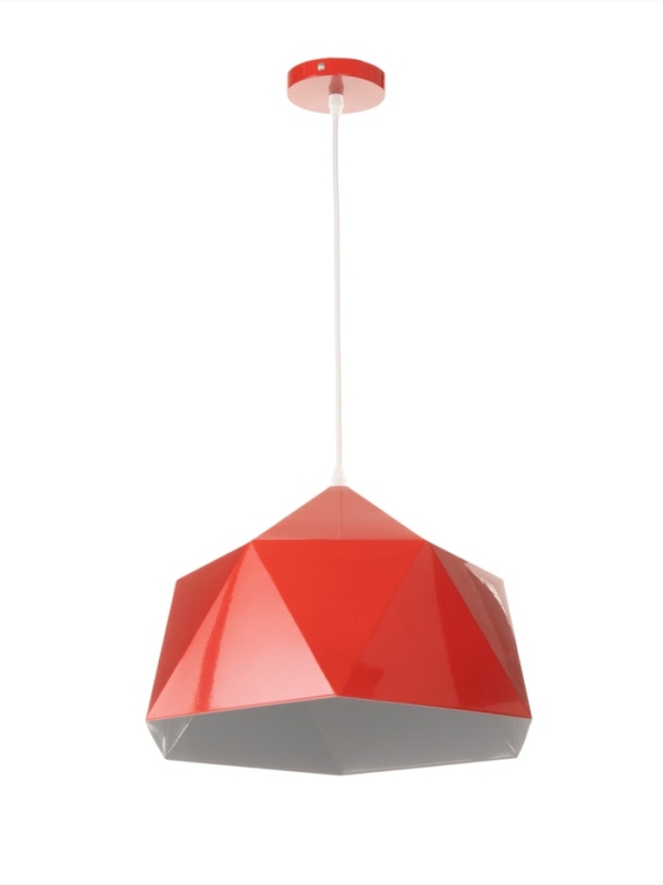 Светильник Edward 1х40Вт Е27 пр-1м красный 38х38х25см Светильник Edward 1х40Вт Е27 пр-1м красный 38х38х25см