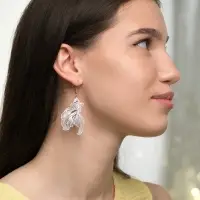 Серьги металл &laquo;Рыбка&raquo;, волшебство, цвет серебро