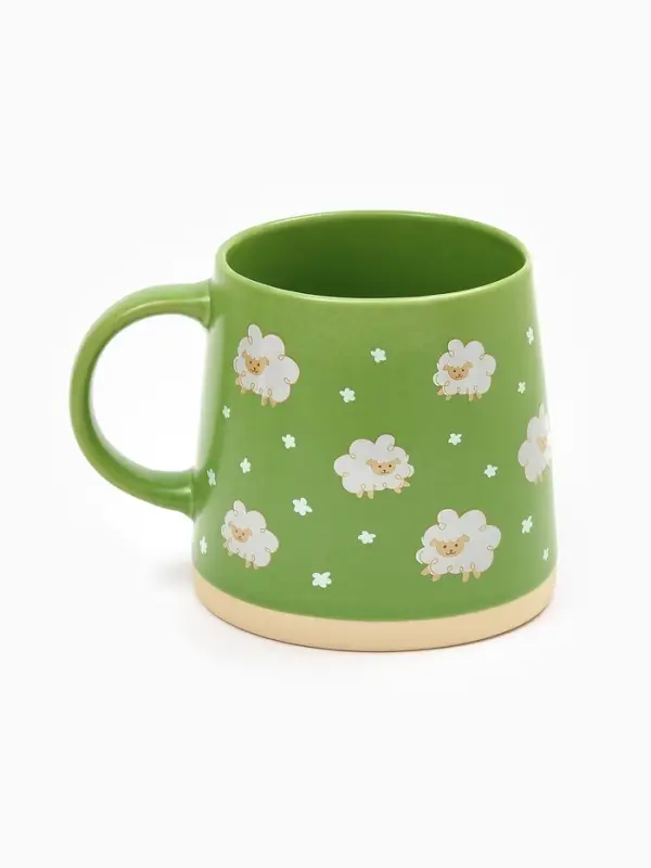 Кружка чайная керамическая «Барашек», 360 мл, ручная работа Кружка чайная керамическая «Барашек», 360 мл, ручная работа