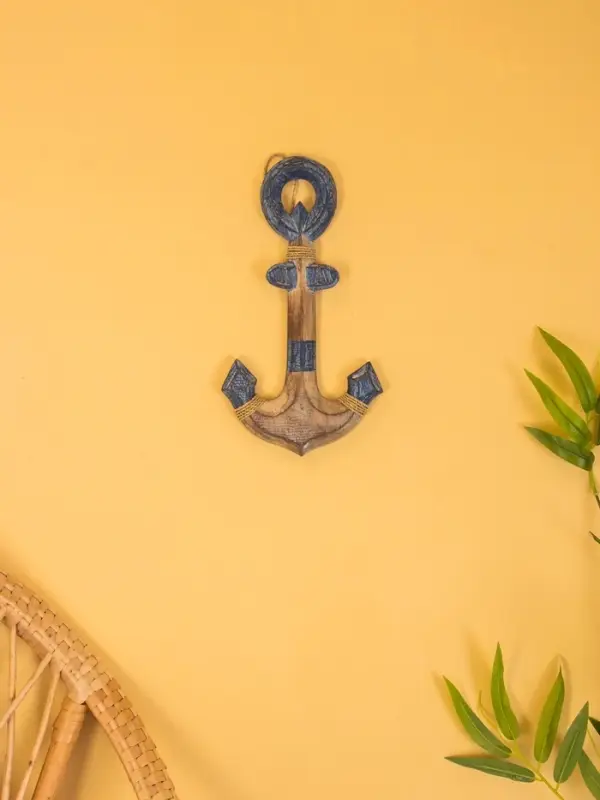 Декор интерьерный «Якорь», 15×2×28 см, дерево