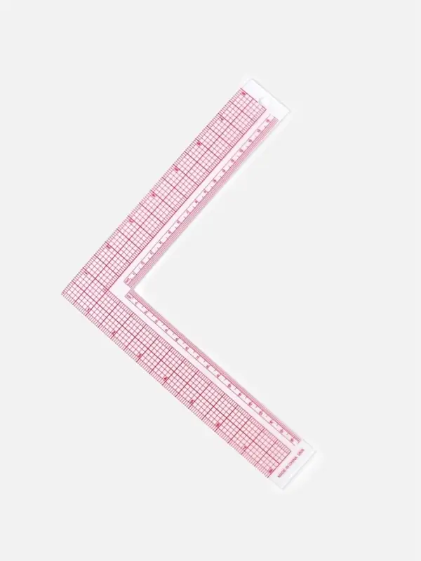 Линейка для кроя и шитья, премиум, 21.5&times;21.5 см, s=1.5 мм