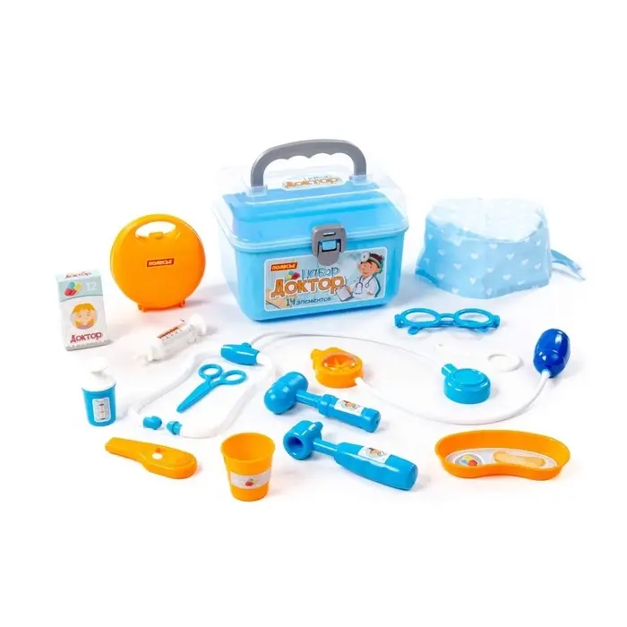 Игровой набор &laquo;Доктор №15&raquo; в чемоданчике, 14 предметов