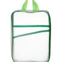 Папка для документов фортмат А4, сетка, с 3 отделениями, с ручками