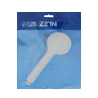 Лейка для душа ZEIN Z0205, 1 режим, пластик, белая
