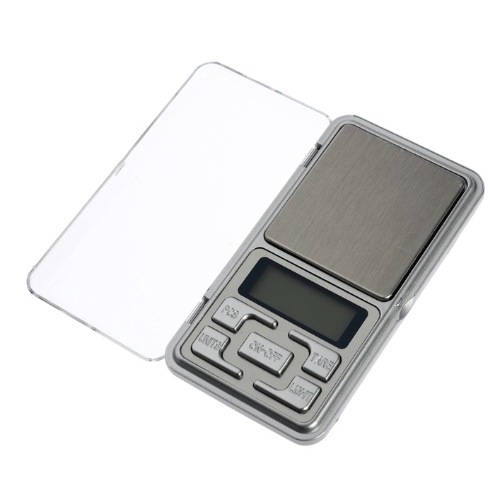 Весы Luazon LVU-02, портативные, электронные, до 200 г, серые Весы Luazon LVU-02, портативные, электронные, до 200 г, серые
