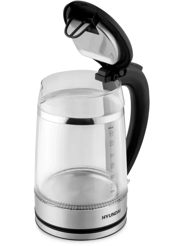 Чайник HYK-G3036 1,7л 2200Вт черный (стекло) Чайник HYK-G3036 1,7л 2200Вт черный (стекло)