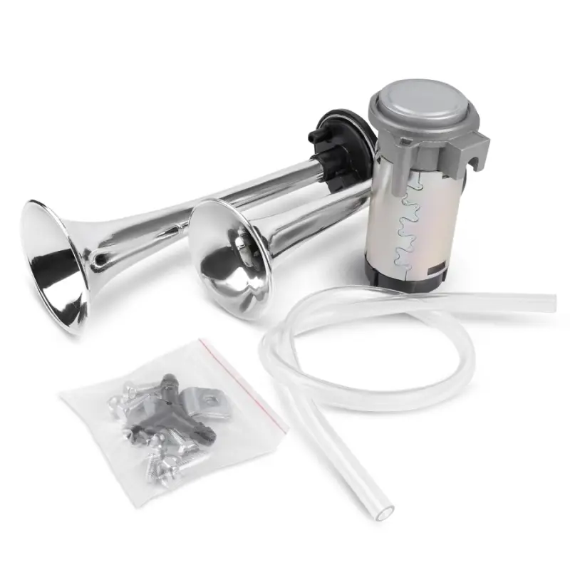 Сигнал автомобильный AVS HR 02 (2 шт. комплект) Хром