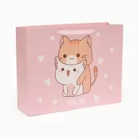 Пакет подарочный ламинированный, упаковка, &laquo;Вместе&raquo;, L 40&times;31&times;11.5 см