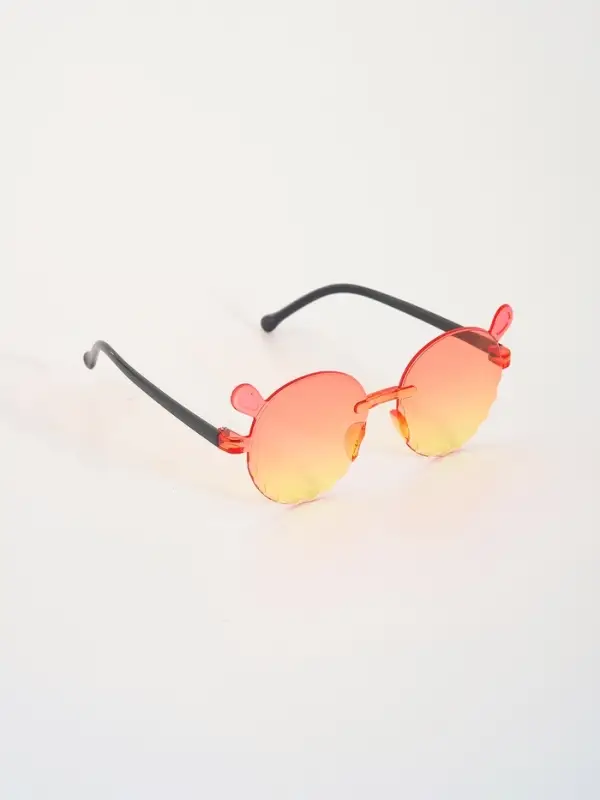 Карнавальные очки "Круглые" градиент, цвета МИКС