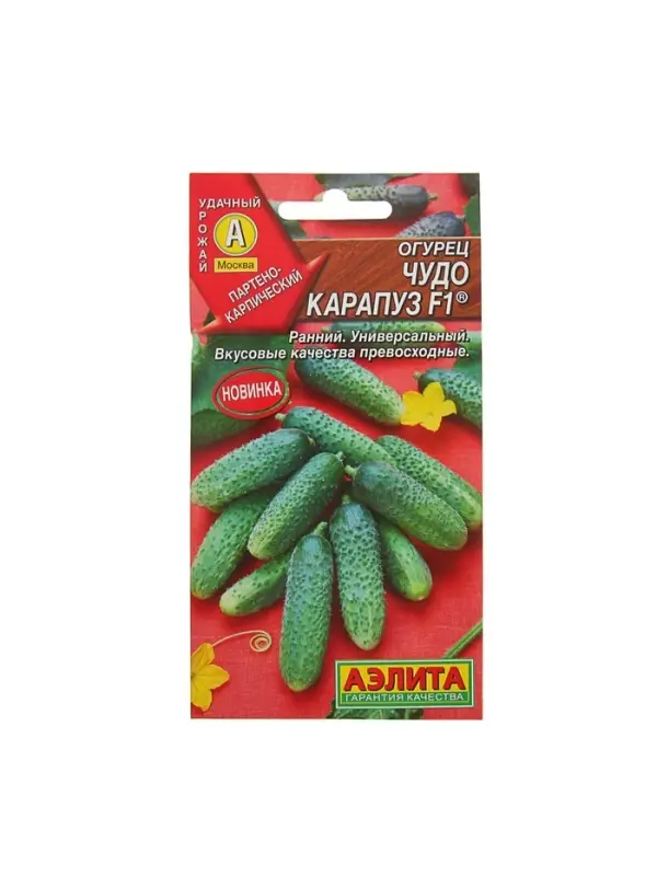 Семена Огурец Семена Огурец "Чудо карапуз F1", 10 шт.