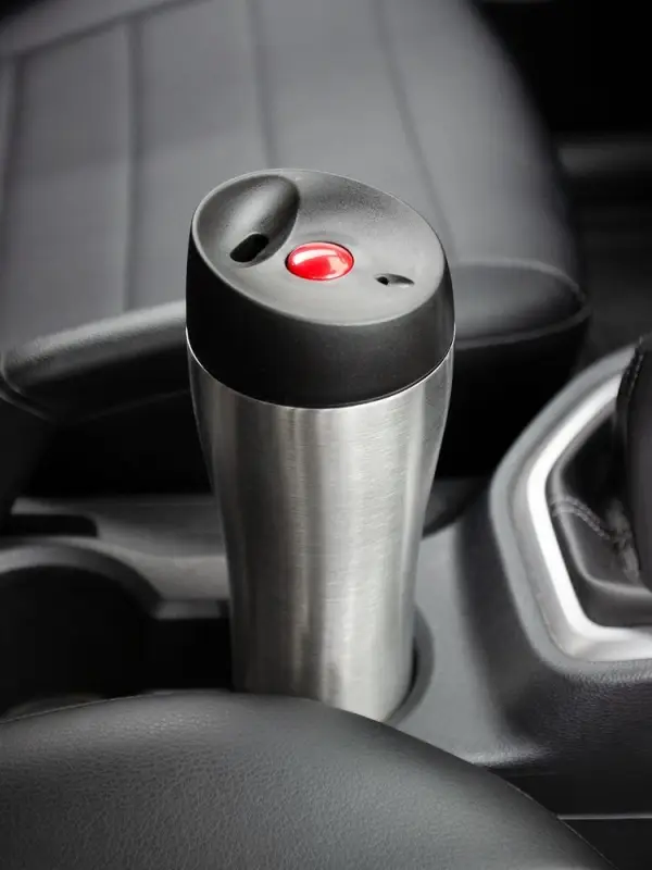 Термостакан Solingen, вакуумный, герметичный, серебристый Термостакан Solingen, вакуумный, герметичный, серебристый