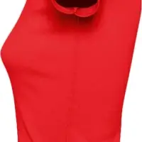 Футболка женская с круглым вырезом Lady 220 красная, размер L
