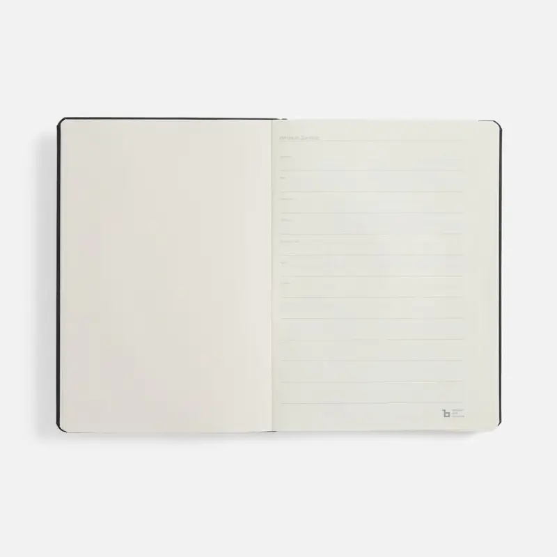 Ежедневник Urban Metal, недатированный, черный Ежедневник Urban Metal, недатированный, черный