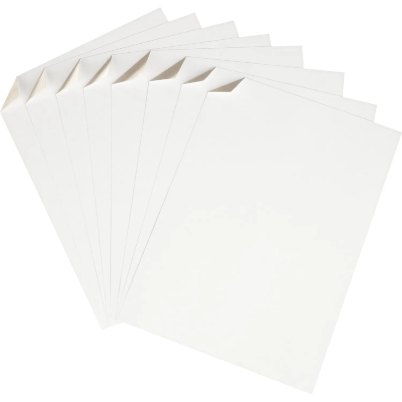 Картон белый 8л, А4 немелованный Отличник