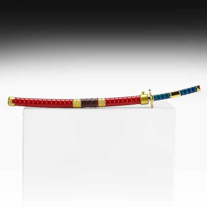 Сувенирное оружие мини Сувенирное оружие мини "Катана Зоро", 24 см, красная