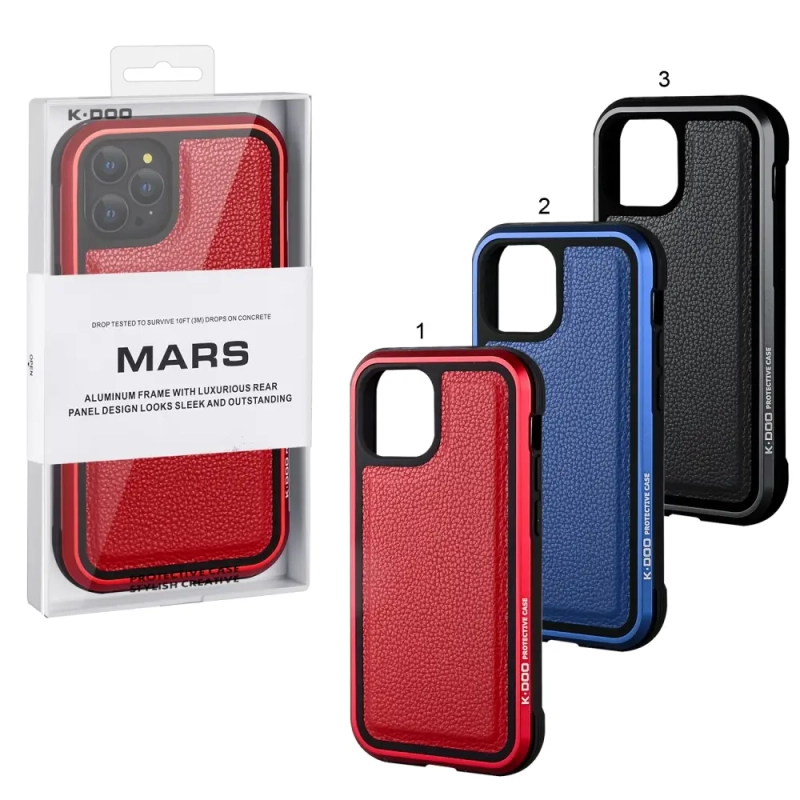 Чехол iPhone 13 Pro Max Mars Leather Чехол iPhone 13 Pro Max Mars Leather