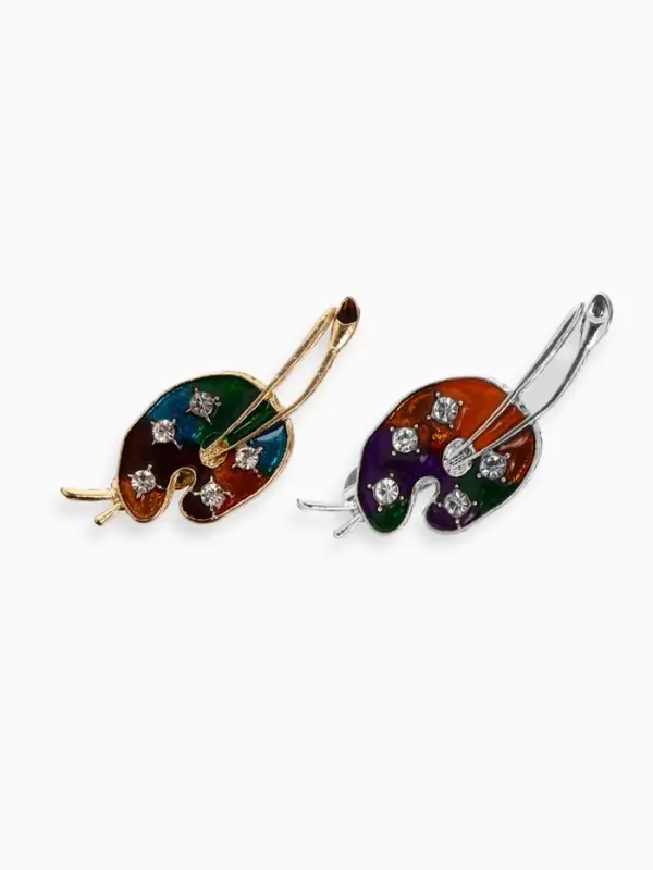 Брошь &laquo;Краски художника&raquo;, МИКС