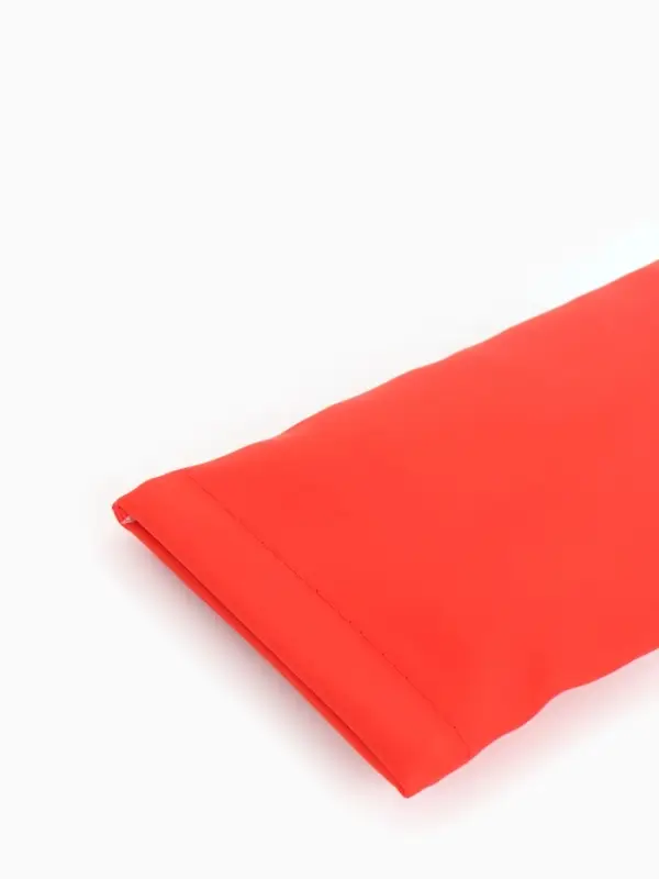 Чехол для очков на хлопушке, размер 17&times;1&times;9 см, красный