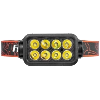 Фонарь налобный FOCUSray 1300 8 диодов,акку 18650 встр,1200мАН,3,7V  890118