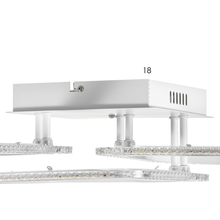 Люстра светодиодная дим. LOSANGA ДУ 3реж. 78Вт белый 68.5х32.5х12см Ritter Люстра светодиодная дим. LOSANGA ДУ 3реж. 78Вт белый 68.5х32.5х12см Ritter