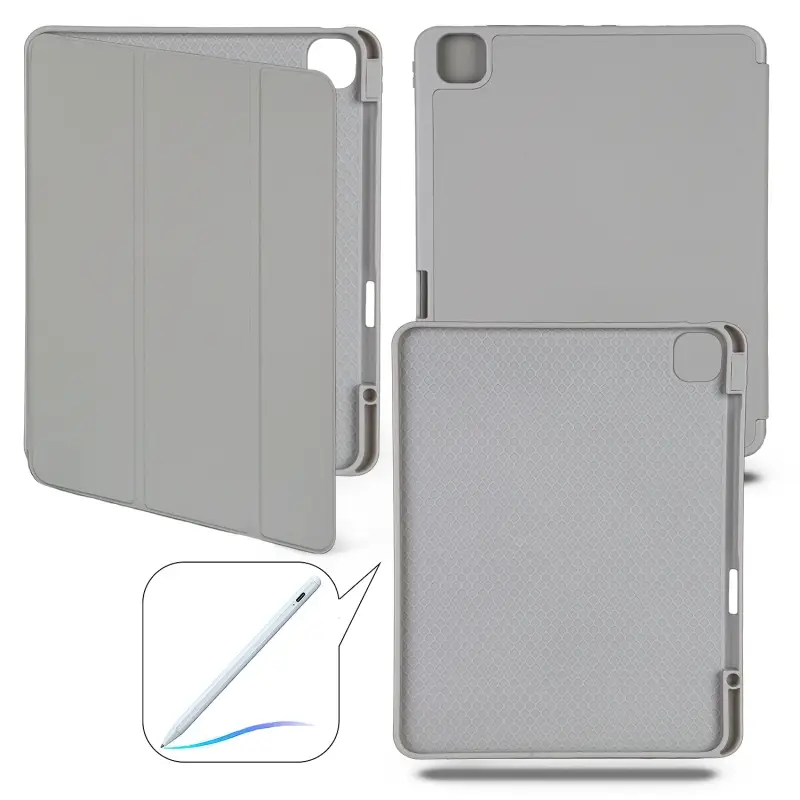 Чехол-книжка для iPad Pro 13 (2024) Smart Case (Pencil) Light Gray №9