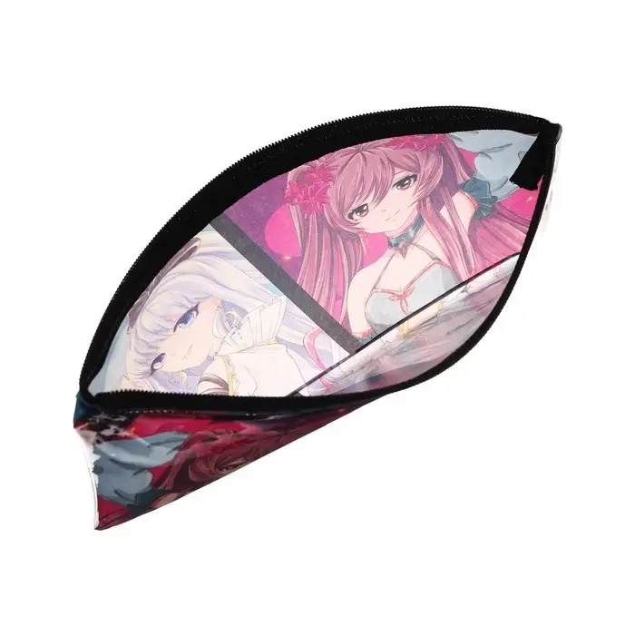 Пенал школьный, плоский, ПВХ, 9.5×20.5 см «Девочка аниме» Пенал школьный, плоский, ПВХ, 9.5×20.5 см «Девочка аниме»