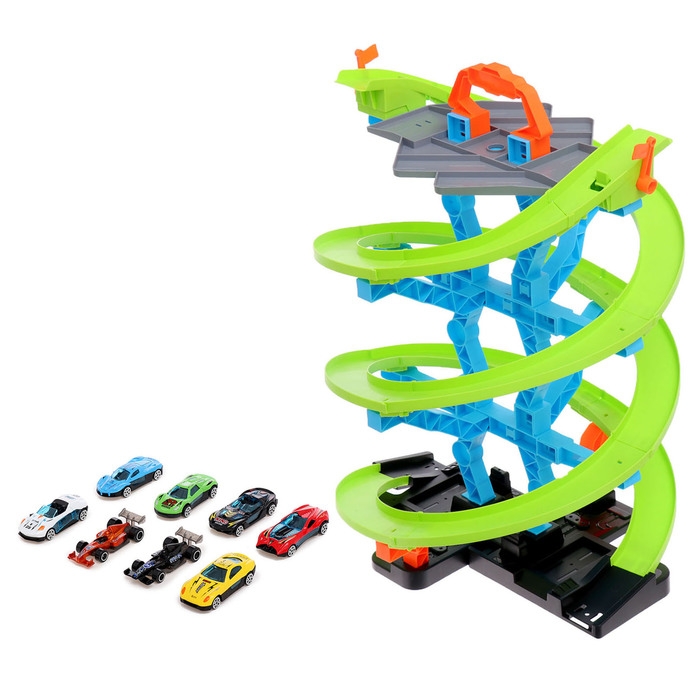 Автотрек «Виражи», в комплекте 8 машинок Автотрек «Виражи», в комплекте 8 машинок