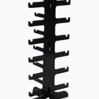 Подставка под очки 6 мест, 16&times;14.5&times;35.5 см, чёрная
