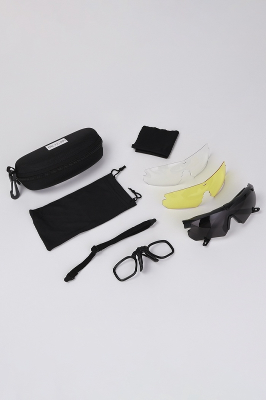 Очки тактические, стрелковые, поляризационные Очки тактические, стрелковые, поляризационные "Storm tactic" со сменными линзами