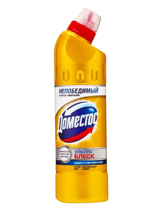 Чистящее средство Domestos &laquo;Ультра блеск&raquo;, гель, для унитаза, 500 мл