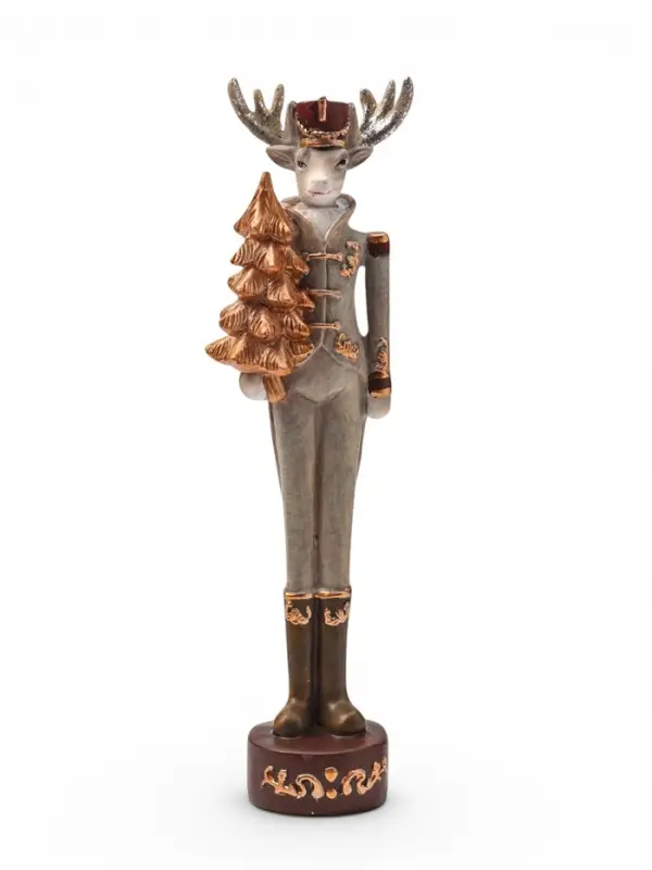 Фигурка &laquo;Олень с ёлочкой&raquo;, 5.5&times;4.2&times;20.5 см