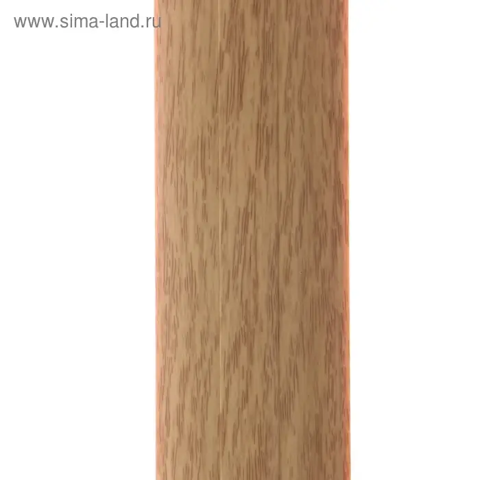 Порог &laquo;Идеал&raquo;, с монтажным каналом, 42 мм 0.9 м, цвет дуб светлый