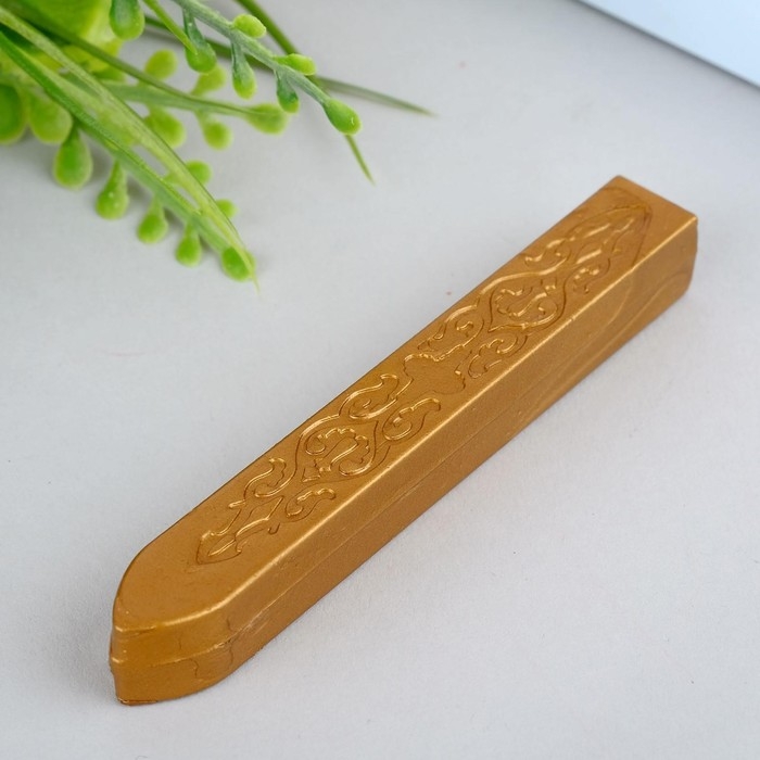 Сургуч для печати  Сургуч для печати "Тёмное золото" набор 5 шт 9х1х1 см