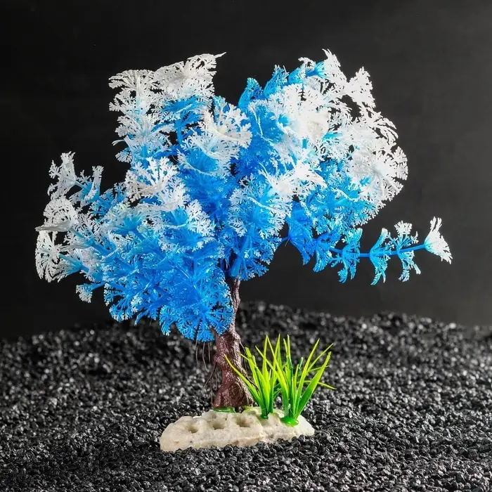 Растение искусственное аквариумное, 24&times;21&times;5 см
