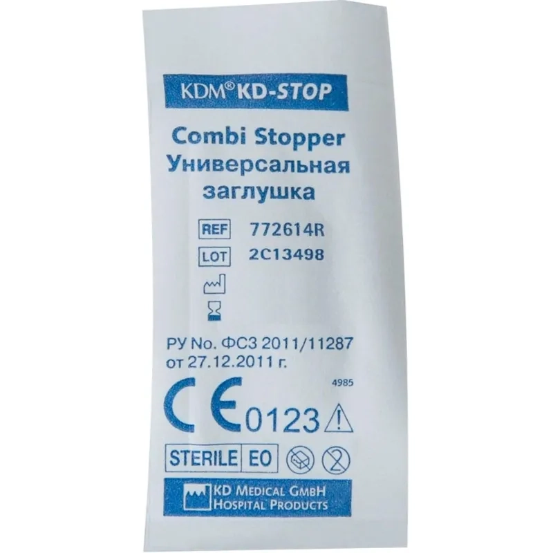Устройство соед.-блок. для инф.-трансфуз.терапии, белый, KDM, 100шт/уп